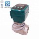 CTF001 4-20mA modulating electric valve BSP thread ss304/316 Flow Control  Ball Valve